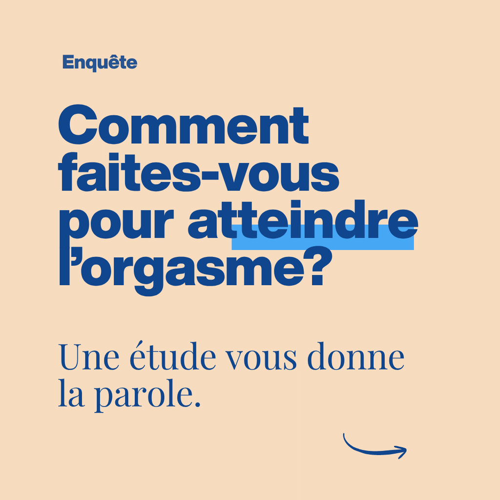 Comment faites-vous pour atteindre l'orgasme ? Étude MASTPATT-G sur les modes de masturbation