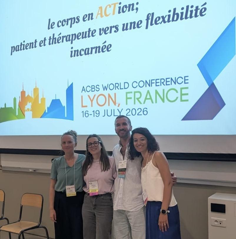 Symposium Le corps en ACTion – Sexocorporel et ACT, congrès ACBS Lyon 2026